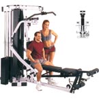 Body-Solid EXM 2850/3 Профессиональная силовая станция